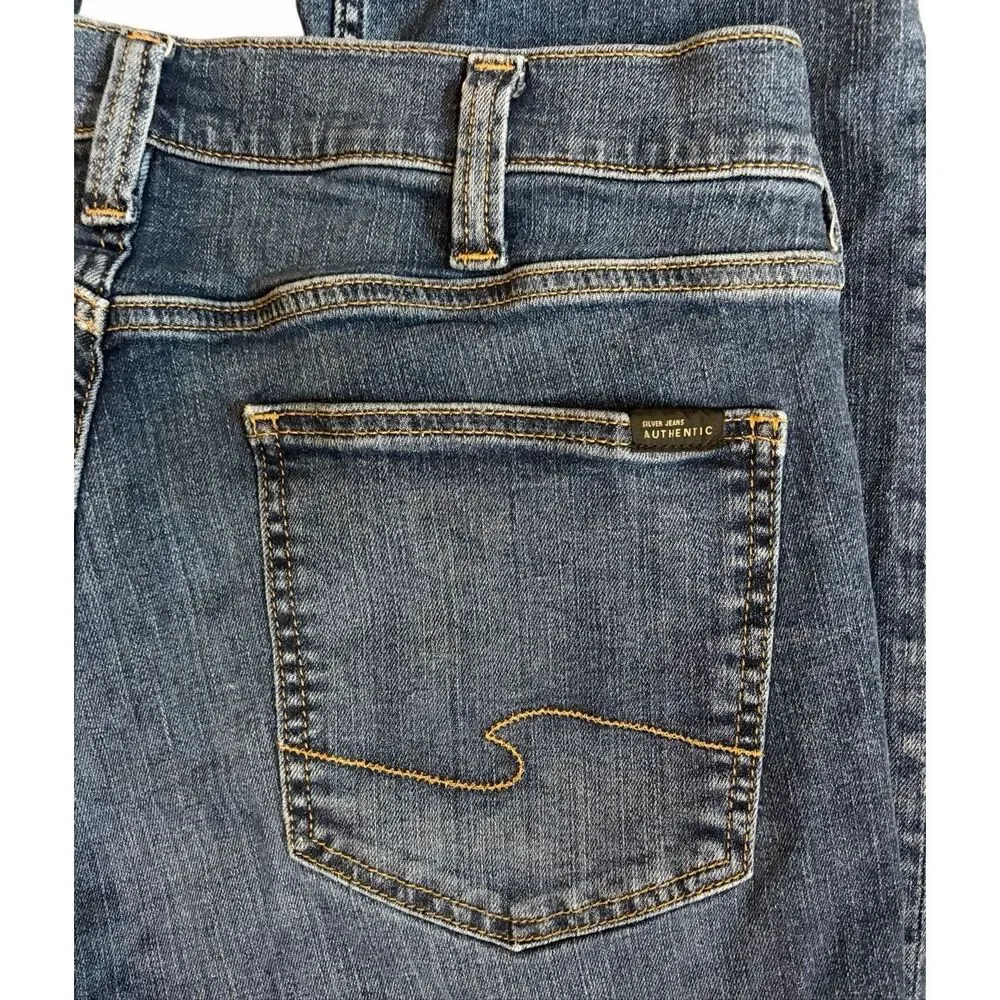 Mens Silver The Relaxed Denim Jeans - W34 L32